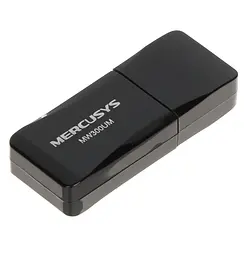 WiFi-адаптер Mercusys MW300UM USB 2.0 Wi-Fi 4 (N) (MW300UM) - мініатюра 2