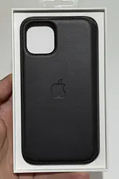 Оригінальний шкіряний чохол-книжка для iPhone 11 Pro Apple Leather Folio Black MX062ZM/A протиударний - мініатюра 5