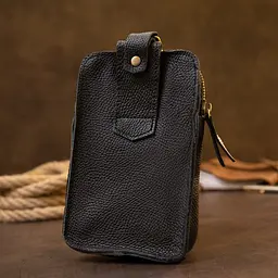 Сумка унісекс на пояс на одне відділення Vintage 11х17х3,5 см sum0013979 - мініатюра 8