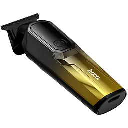 Машинка для стрижки волосся Hoco HP27 Engraving Gold - мініатюра 4