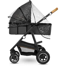 Коляска 2 в 1 Lionelo Amber Grey Graphite, темно-сіра (LO-AMBER GREY GRAPHITE (2in1)) - мініатюра 5