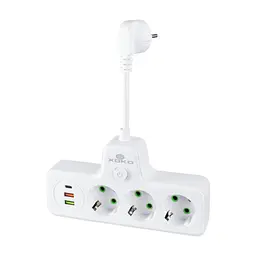 Мережевий фільтр живлення XoKo XK-SPW-3-2-1-WH