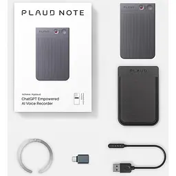 Диктофон Plaud Note ChatGPT Empowered AI Voice Recorder Black [112025] - мініатюра 4
