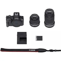 Бездзеркальний фотоапарат Canon EOS R50 Kit RF-S 18-45mm f4.5-6.3 IS STM+RF-S 55-210mm Black (5811C034) UA [87316] - мініатюра 12