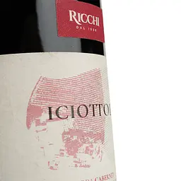 Вино Ricchi Iciottoli Cabernet Garda DOC червоне сухе 0.75 л - мініатюра 3