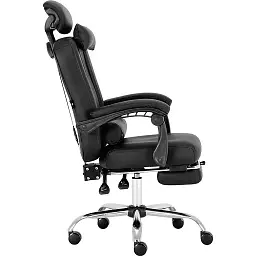Офісне крісло GT Racer X-8002, чорне (X-8002 Black) - мініатюра 3