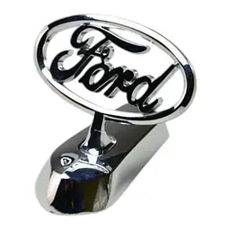 Емблема приціл Ford метал Хром 85х38х68 мм на скотчі