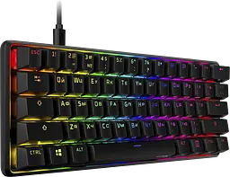 Клавіатура HyperX Alloy Origins 60 Red UA RGB Black (4P5N4AA) - мініатюра 2