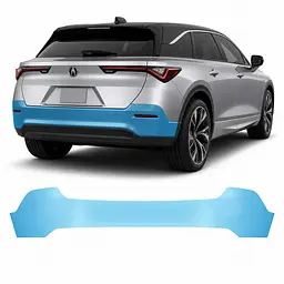 Антигравійна захисна бронеплівка за лекалами для Acura ZDX EV 2024 - задній бампер