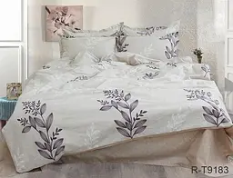 Комплект постільної білизни з компаньйоном (R-T9183) 1,5-спальний TAG tekstil pbe0036589 - мініатюра 1