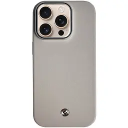 Чохол SGP PC+Leather with MagSafe для Apple iPhone 15 Pro (6.1) Grey
