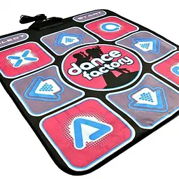 Танцювальний килимок X-TREME Dance PAD Platinum для PC (4 жовтогарячих, 4 фіолетові стрілки) килимок для танців - мініатюра 5