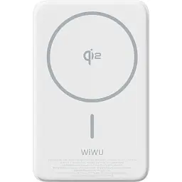 Зовнішній акумулятор Wiwu Magnetic Wi-P031 10000mAh White [125058] - мініатюра 6