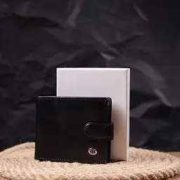 Чоловічий шкіряний гаманець ST Leather 11х9,5х2 см acs0024009 - мініатюра 9
