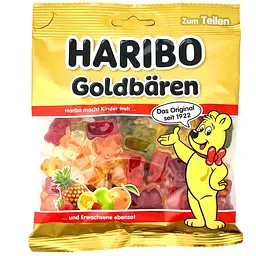 Желейні цукерки Haribo Goldbären 175 г (4001686322840)