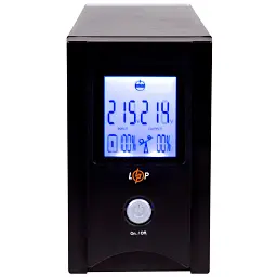 ДБЖ LogicPower LP UL850VA (510Вт) лінійно-інтерактивне, АКБ 12В 9Аг, USB, LCD-екран - мініатюра 4