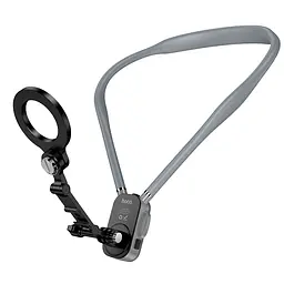 Кріплення на шию HOCO K31 Campo magnetic neck-hanging holder Чорний Сірий