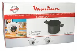 Чаша для мультиварки-скороварки Moulinex Cookeo Cook4Me CE701132, CE702132, SS-994792, XA605011 з ручками 2 шт - мініатюра 6