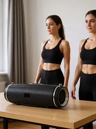 Портативна Bluetooth-колонка Charge Mini 4 Black, бездротова акустика (49675835) - мініатюра 2