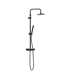Душова система з термостатом Damixa Scandinavian Pure з полицею black 936750300