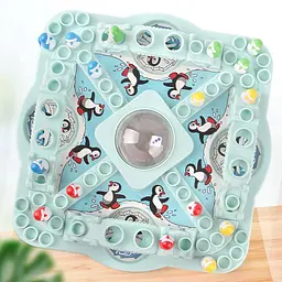 Настільна інтерактивна гра Ummi 707-36 Pop N Drop Penguins Game Blue - мініатюра 3