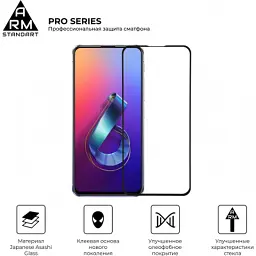 Скло захисне Armorstandart Pro Asus ZenFone 6 (ZS630KL-2A031EU) Black (ARM56287-GPR-BK) - мініатюра 2