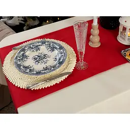 Ранер Ecotton Duck Red водовідштовхувальний 45х170 см (25336) - мініатюра 3