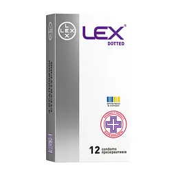 Презервативи Lex Condoms Dotted 12 шт. (4820144771996)
