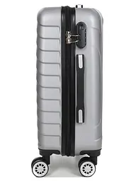 Валіза маленька S ABS-пластик Madisson Snowball 03403 58х38х23см 35 л Срібна - мініатюра 5