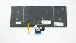 Клавіатура для ноутбука DELL (XPS: 15 9530, Precision: M3800) rus, black, без фрейма, підсвічування клавіш