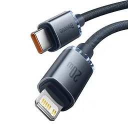 Кабель швидкого заряджання Baseus Crystal Shine 20W з роз'ємом Type-C to Lightning - мініатюра 5
