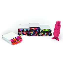 Набір воскової крейди Crayola зі стругачкою 120 шт. (52-6920) - мініатюра 6