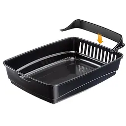 Закритий туалет для котів Ferplast Ariel 10 Home із системою просіювання та вугільним фільтром синій 36x47x35 см 72068099 - мініатюра 6