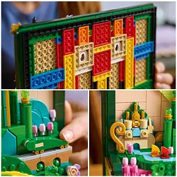 Конструктор LEGO Wicked Емеральд-сіті Настінний декор 1518 деталей (75685) - мініатюра 9