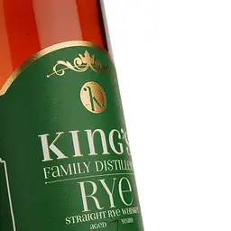 Віскі King's Rye Tennessee Bourbon Whiskey 45% 0.75 л - мініатюра 3