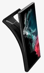 Чохол протиударний Spigen Core Armor ACS03946 для Samsung Galaxy S22 Ultra (6.8") Black - мініатюра 2