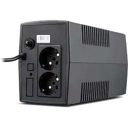 Пристрій безперебійного живлення Vinga LCD 800VA plastic case (VPC-800P) - мініатюра 4