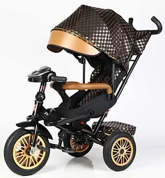 Велосипед 3-колісний Best Trike Perfetto поворотне сидіння фара USB Bluetooth 8066/515-09