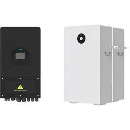 Система зберігання енергії Deye SUN-6K-SG03 Black 6kW + 2 АКБ RW-F16 32.1kWh (51.2V/314Ah/16076Wh) [159268]