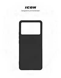 Чехол ArmorStandart ICON для Xiaomi Poco X6 Pro 5G Black (ARM73365) - мініатюра 3