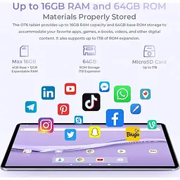 Планшет Oukitel OT6 4/64Gb Coffee 10.1" IPS 8000mAh EU - мініатюра 4
