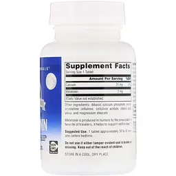 Амінокислота Source Naturals Sleep Science Мелатонін 3 мг 120 таблеток - мініатюра 2
