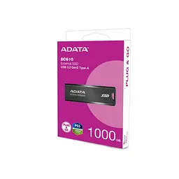 Накопичувач SSD USB 3.2 1TB SD610 ADATA (SC610-1000G-CBK/RD) - мініатюра 11