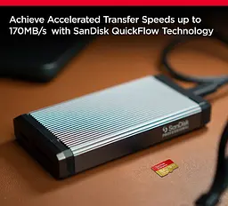 SanDisk Карта пам'яті microSD 128GB C10 UHS-I U3 R190/W90MB/s Extreme V30 + SD - мініатюра 4