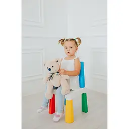Дитячий стільчик Poppet Color Blue (PP-003B) - мініатюра 5