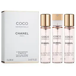 Chanel Coco Mademoiselle 20 мл * 3 шт REFILL туалетна вода