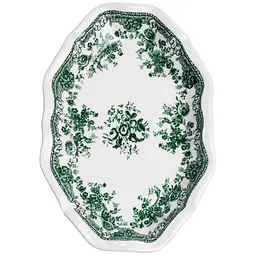 Столовий набір посуду Yiwu Vintage Elegant, 32 предмети на 6 персон, фарфоровий, зелений - мініатюра 4
