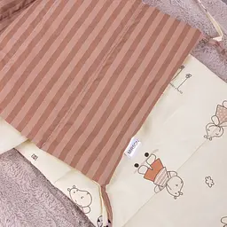 Захисний борт в ліжечко MirSon Kids Time 18-0009 Happy Hipos, бежевий - мініатюра 5