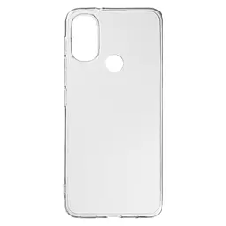 Прозрачный чехол для Motorola E40 с защитой камеры, тонкий, силиконовый, бесцветный, ударопрочный, противоударный бампер с закрытой камерой, ArmorStandart (ARM63038)