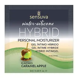 Пробник Sensuva - Hybrid Formula Caramel Apple - їстівної змазки, 6 мл (карамельне яблуко)